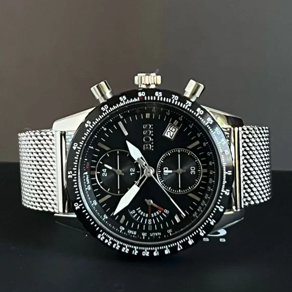 HB1513886 - Hugo Boss Men’s Pilot Edition Chronograph Watch - Picture 7 of 12